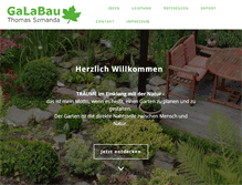 Tablet Screenshot of galabau-szmanda.de